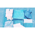 Kits de drap de champ chirurgical stérile dentaire jetable
